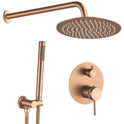 Set Doccia Da Incasso Rea Lungo Grip Brush Copper + Box