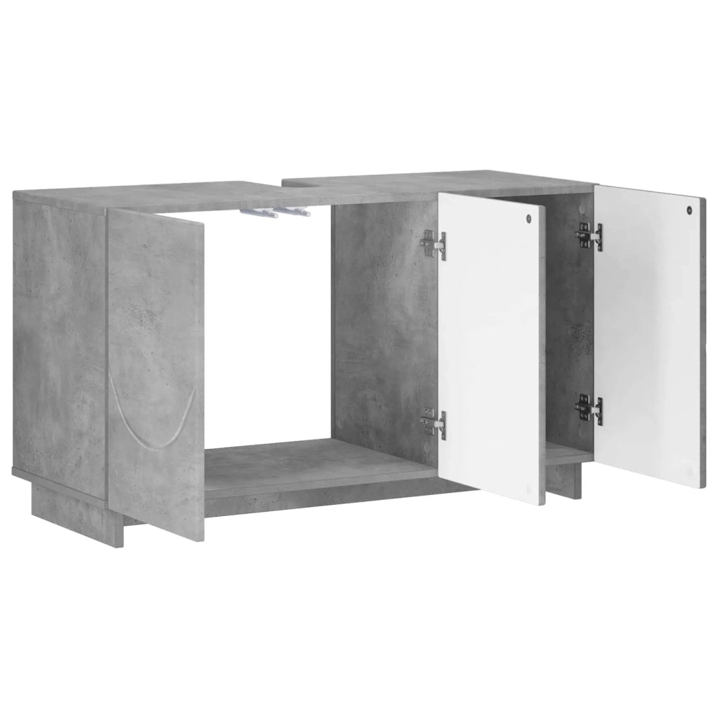 Mobile da bagno Grigio Cemento 101 x 41 x 58 cm 8011624