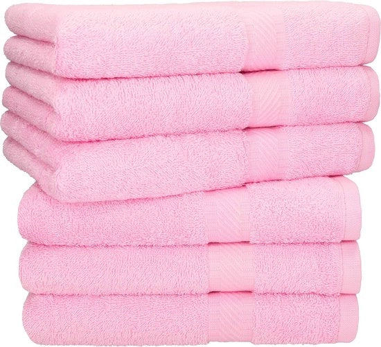 Set di Asciugamani in Cotone da 6 pezzi