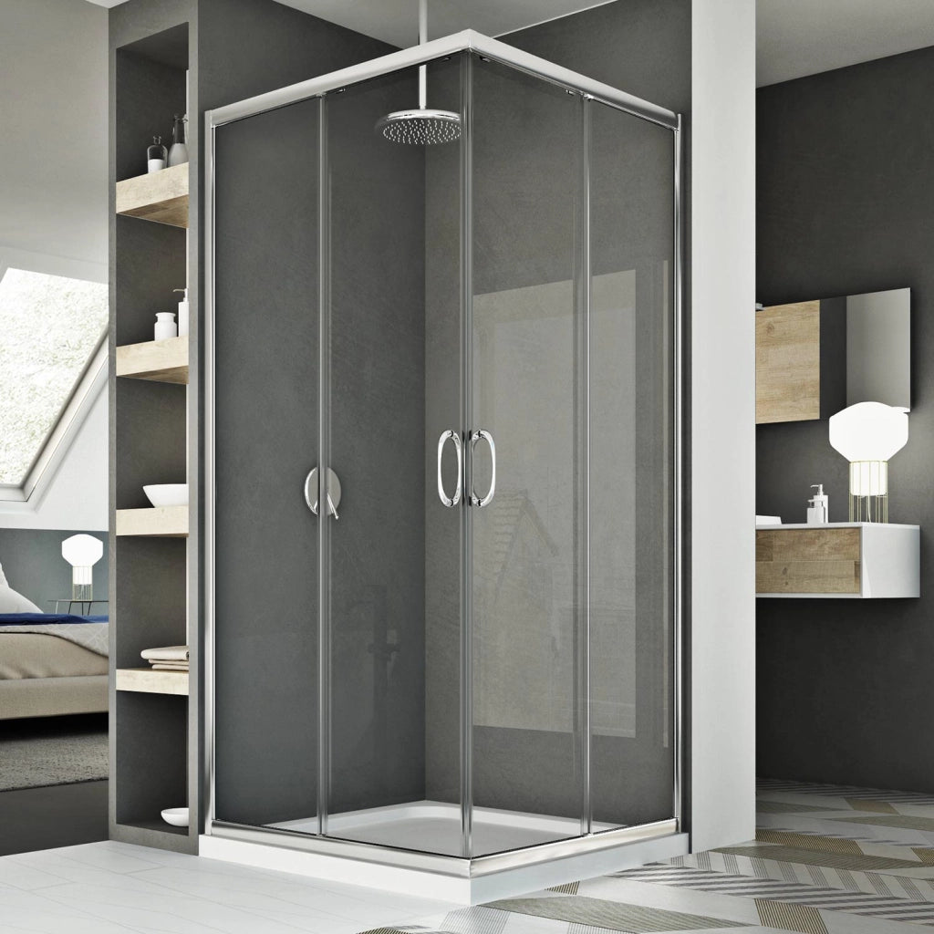 Box doccia 72x80CM H185 trasparente mod. Junior