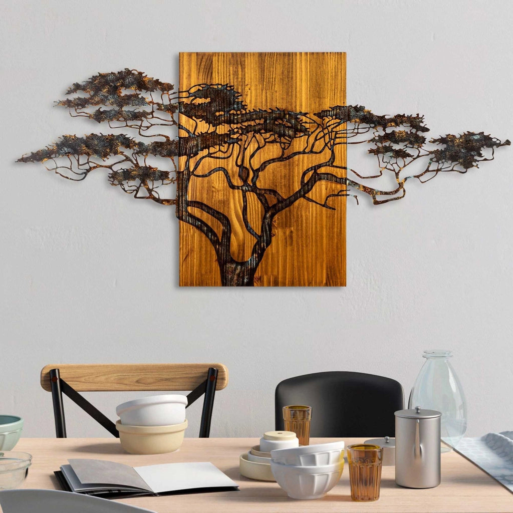 Mitisa, Quadro Materiale Struttura in Metallo, 144x70h cm Multicolore