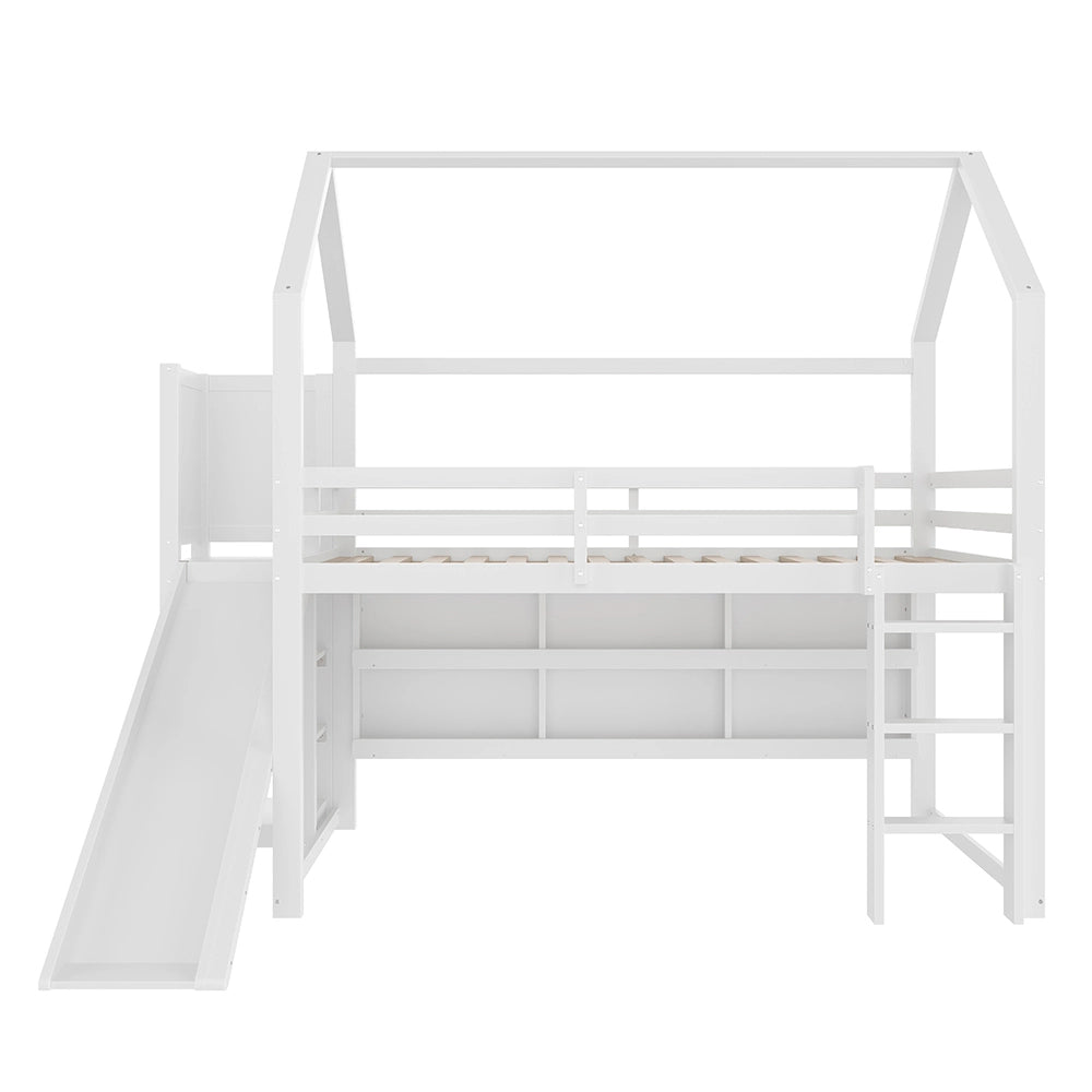 Letto casa bambini - Xylo - 90x200 cm LED bianco
