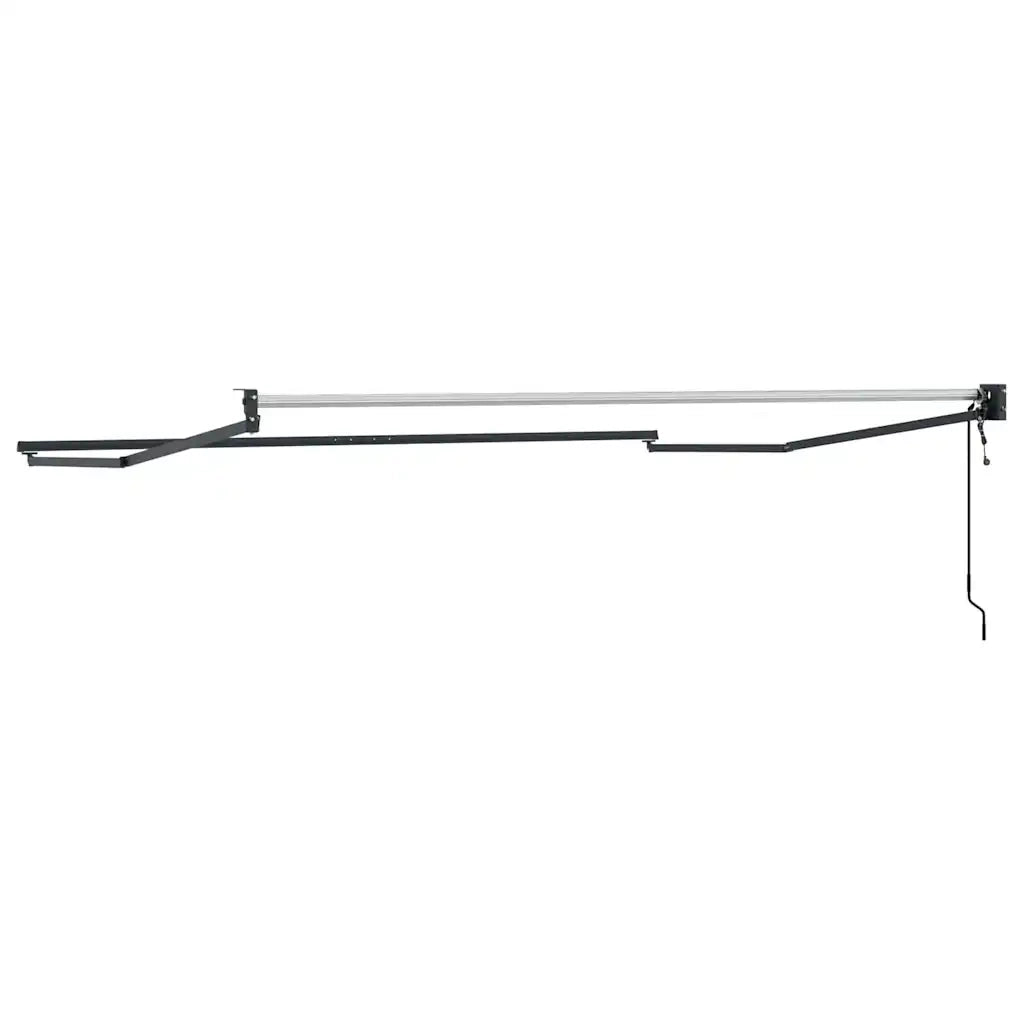 Tenda da Sole Antracite 3,5 x 2,5 m Metallo 362032