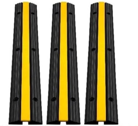 Ponte cavo - 4 pezzi - 100 cm - Nero/Giallo