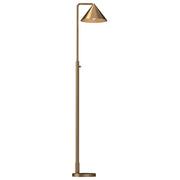 Lampada da terra moderna oro spazzolato E27 Remyck