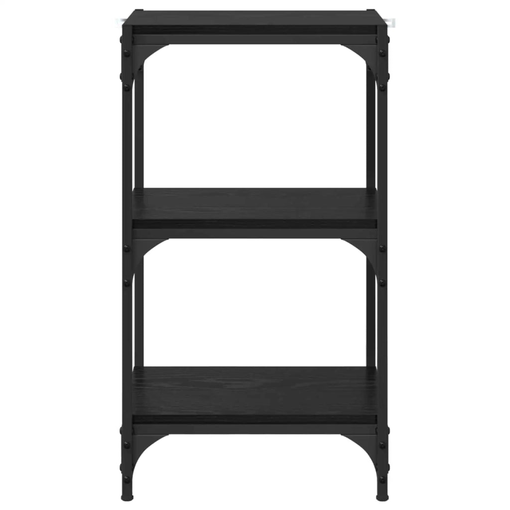 Armadio per Libri Rovere nero 40 x 33 x 70,5 cm 881104