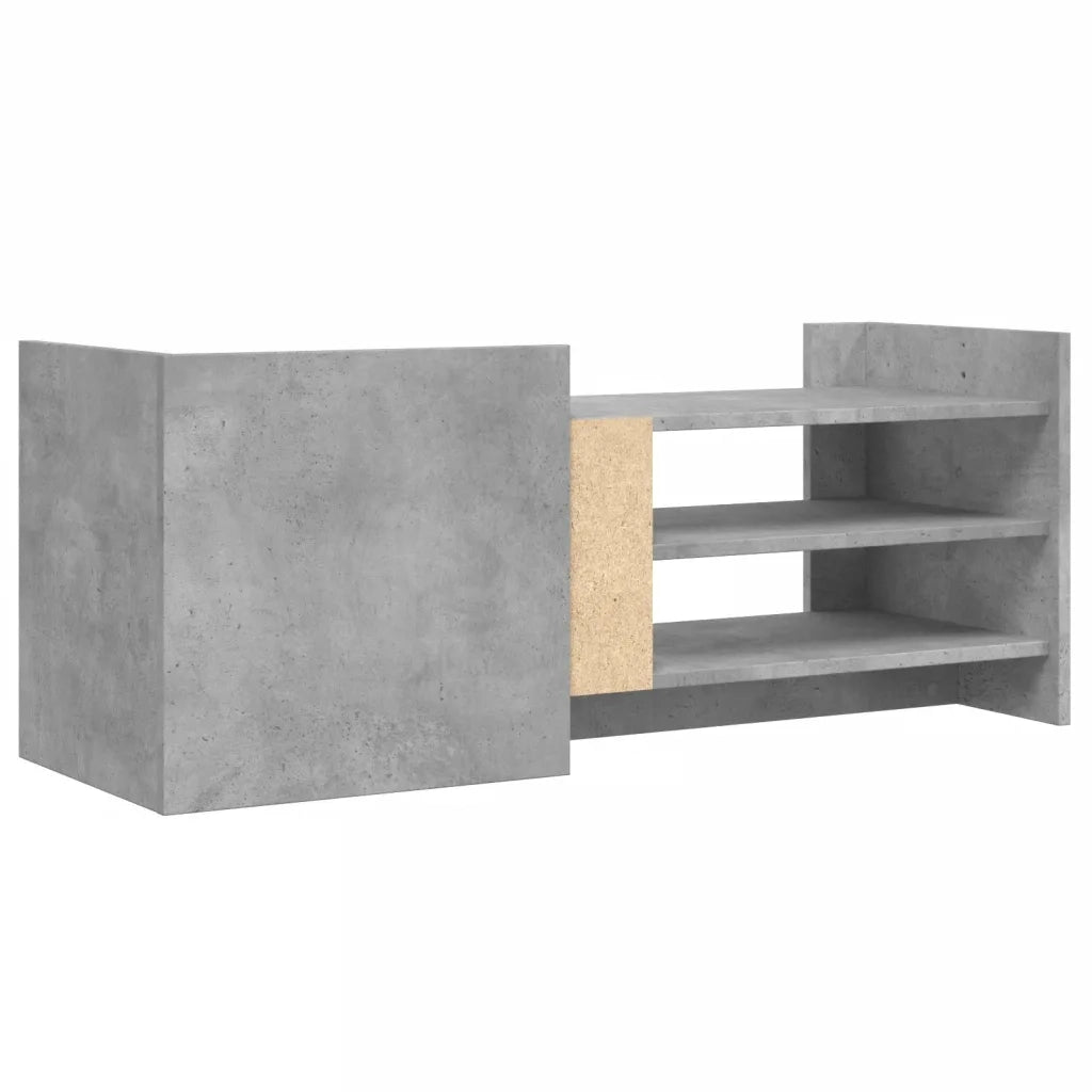 Mobile per TV | Armadietto TV | Mobile Porta TV Grigio Cemento 100x35x40 cm Legno Multistrato
