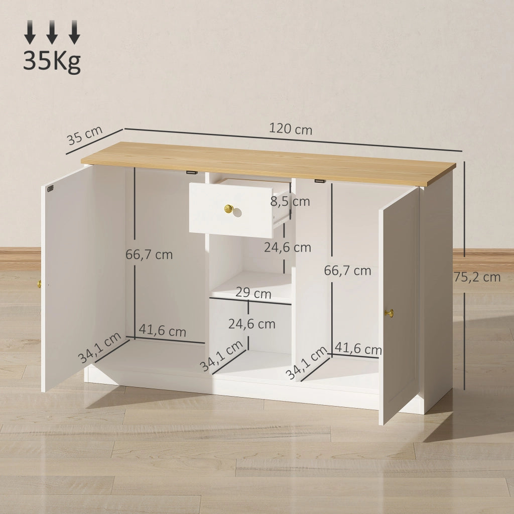 Credenza ¨C Minimal ¨C Bianco