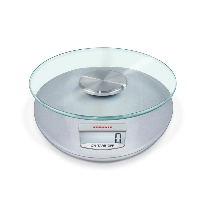 BILANCIA CUCINA C/PIATTO 5KG ROMA SILVER