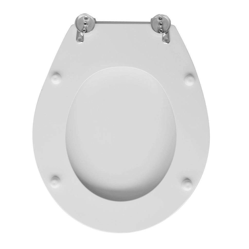 Copriwater compatibile per WC Roca vaso Polo forma 1 Bianco