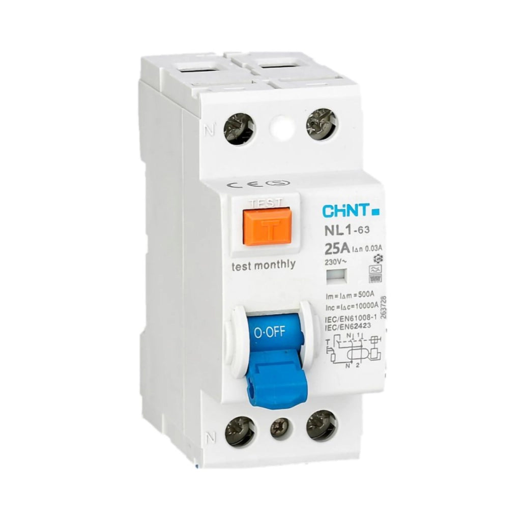 CHINT NL1-63/40-2P-F30 Interruttore Differenziale Puro 2P 40A 30mA Tipo F CHT 200213