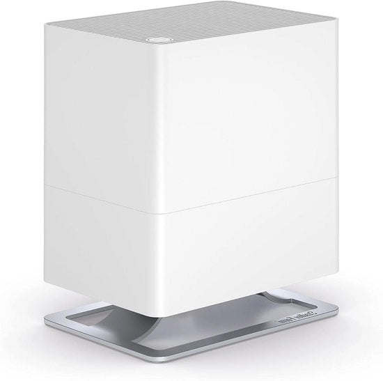 Bevaccuatore di aria silenzioso per camere fino a 30 m² - disimpegno automatico - LED a led regolabile - bevaccuatore di aria bianco