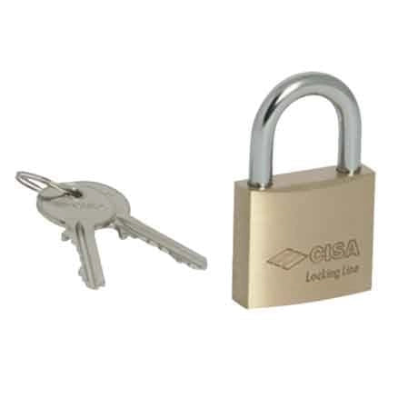 LUCCHETTO AD ARCO STANDARD 'LOCKING LINE' CISA 40 mm - CISA