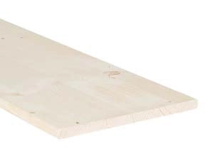 TAVOLA LAMELLARE IN LEGNO DI ABETE SPESSORE MM.18  mm.18x400x600    PIRCHER