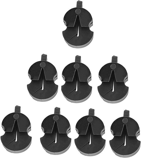 Set di Dampening per Violino e Violino Antico - 8 pezzi - Nero