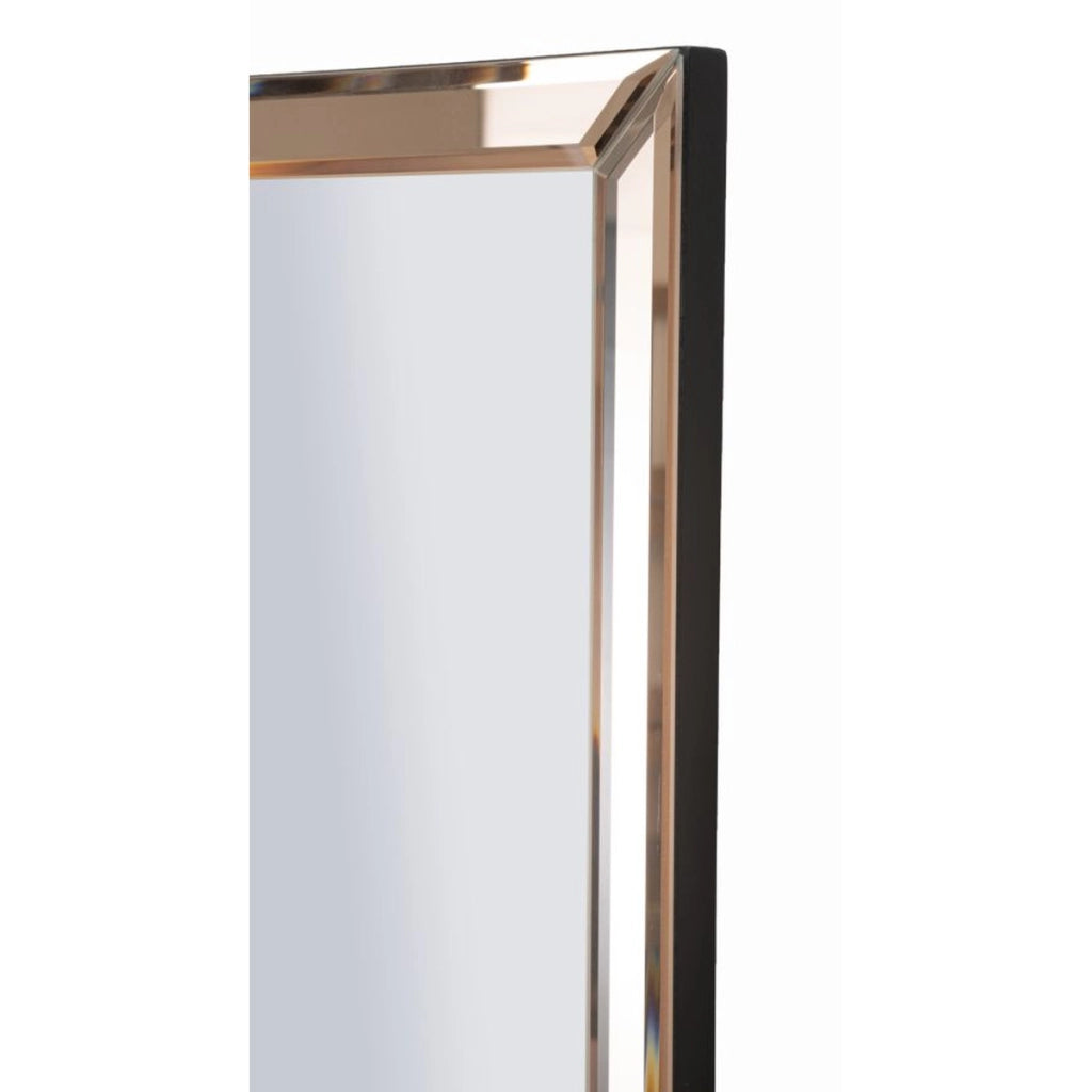 Specchio con Cornice VKH700, Rosa, MDF, 150x55x2 cm