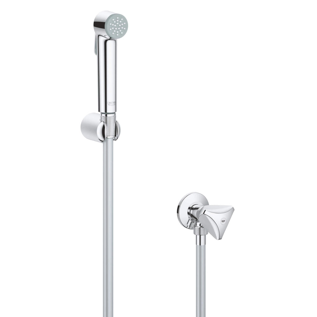 Tempesta-F Trigger Spray 30 Set doccetta a parete con valvola angolare, 27514001
