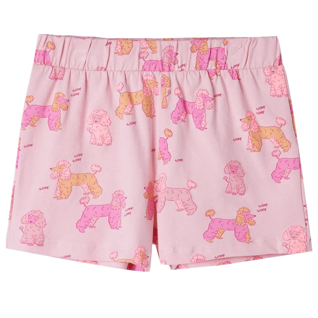 Pigiama da Bambina a Maniche Corte Rosa Chiaro 128 10442