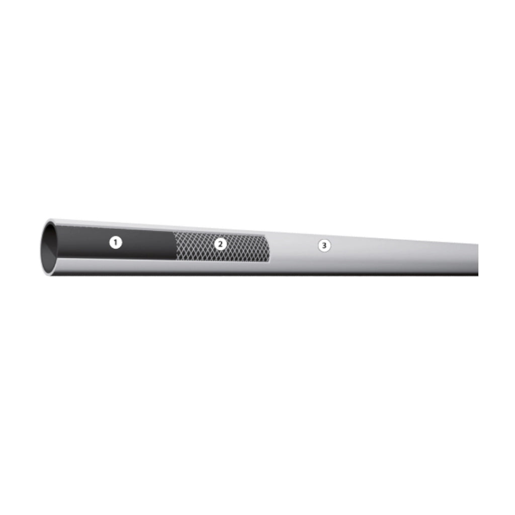 TUBO GAS METANO 13X19,7MM MT.50 TECNOTEX
