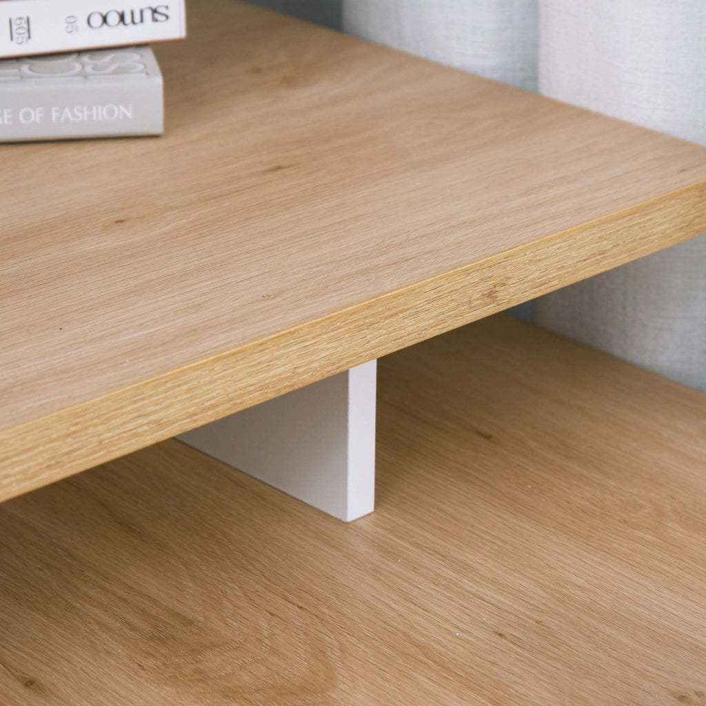 Scrivania con cassetti e ripiani ¨C Minimal ¨C legno