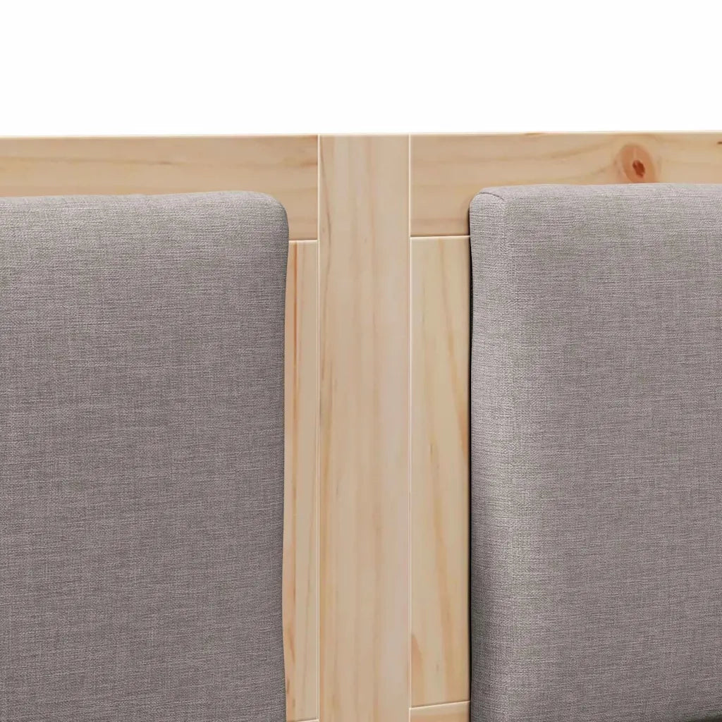 Testiera Altro Marrone 150 cm Legno di pino massello 878952