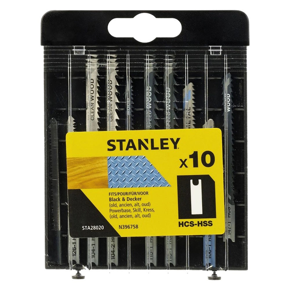 LAMA PER SEGHETTO ALTERNATIVO SET MISTO HCS 5 pz + HSS 5 pz - cassetta
