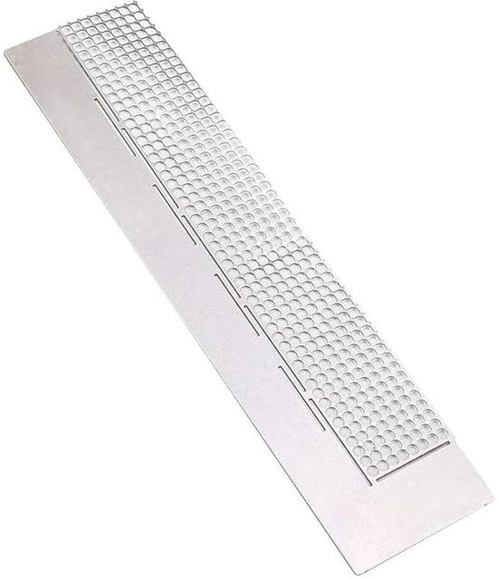 Liniaal in acciaio inossidabile per pittura a diamanti - strumento preciso per l'arte DIY - compatibile con diamanti rotondi, pieni e mezzi - duraturo e facile da utilizzare per artisti