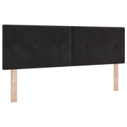 Testiera | Testata Nero 160 cm Velluto