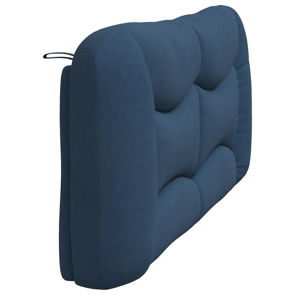Cuscino Testiera Hvar Blu 180 cm in Tessuto 374606