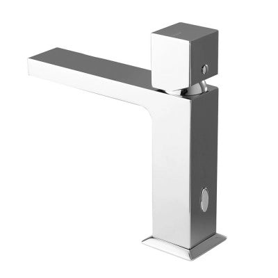 Set miscelatori lavabo e bidet senza leva cromato lucido  Torre
