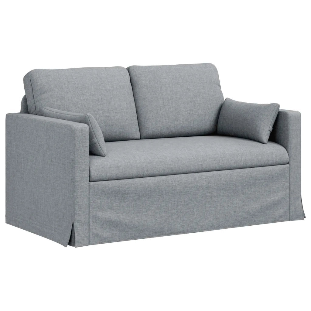 Set di divani 2 pcs Grigio chiaro 139 x 78 x 80 cm Tessuto 3407493