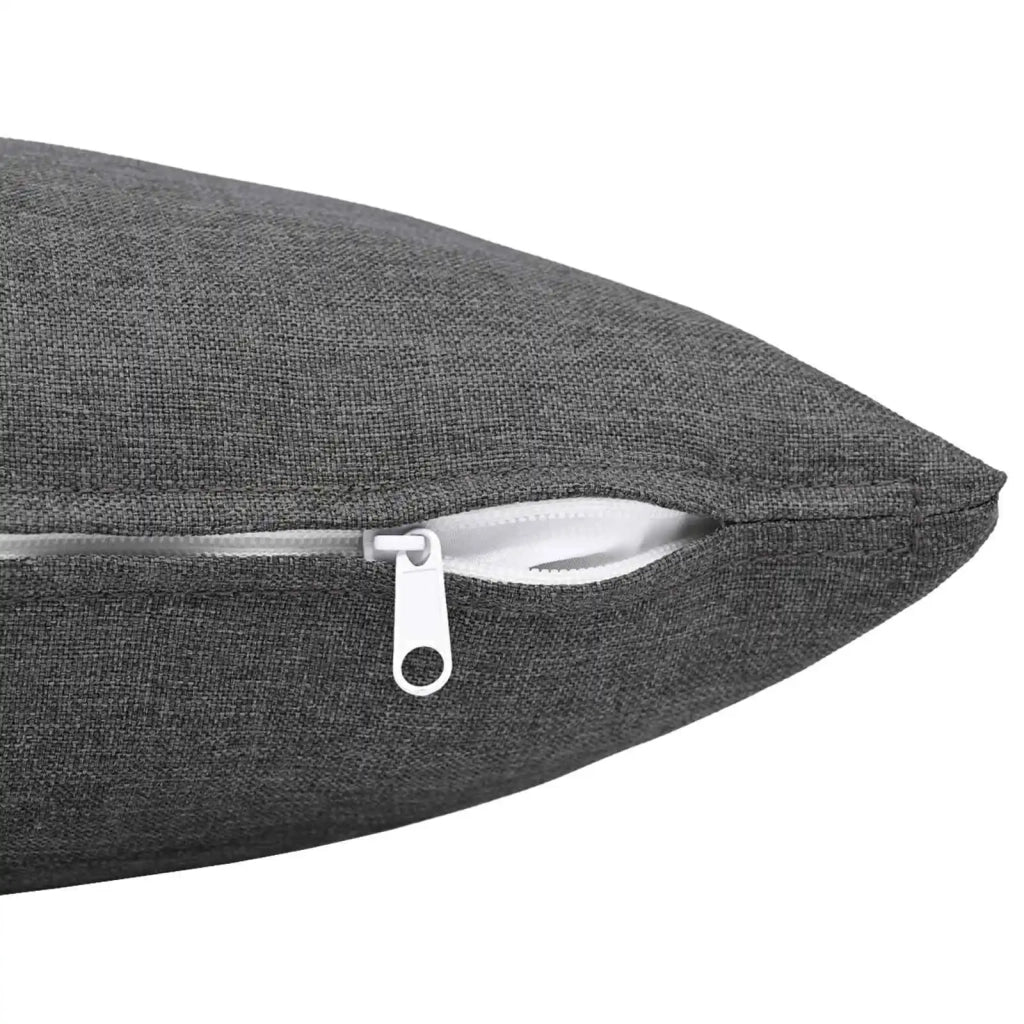 Cuscino da Lanciare HEERLEN Grigio Chiaro 40 x 145 cm Tessuto 926065