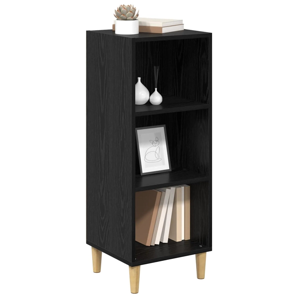 Credenza Rovere Nero 34,5 x 32,5 x 90 cm Legno multistrato 880963