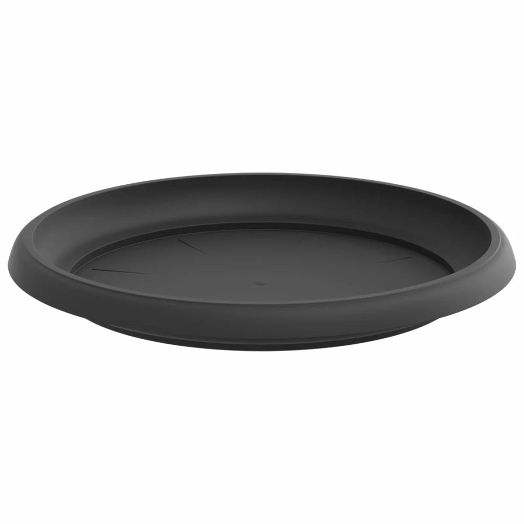 Vasi per Piante 24 pcs Nero Ø 26 x 21.5 cm Plastica