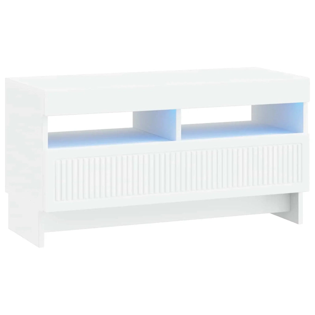 Mobile TV LED Bianco Legno ingegnerizzato 896115