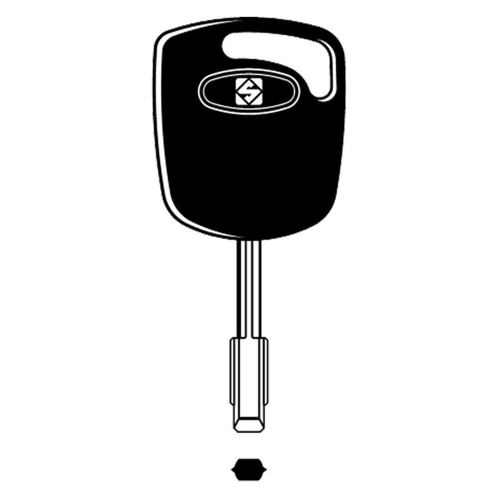 Chiavi Transponder Silca Acciaio Fo21te 5 Pezzi