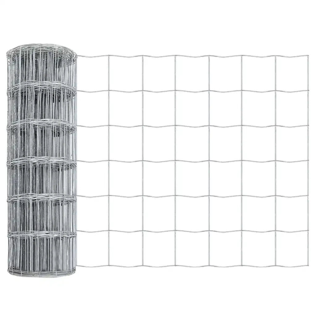 Recinzione con Posto Argento 1 x 25 m Acciaio