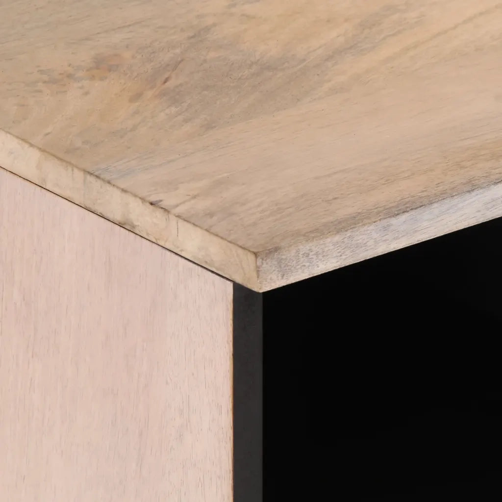 Mobile TV | Armadietto TV | Mobile Porta TV 80x34x46 cm in Legno Massello di Mango
