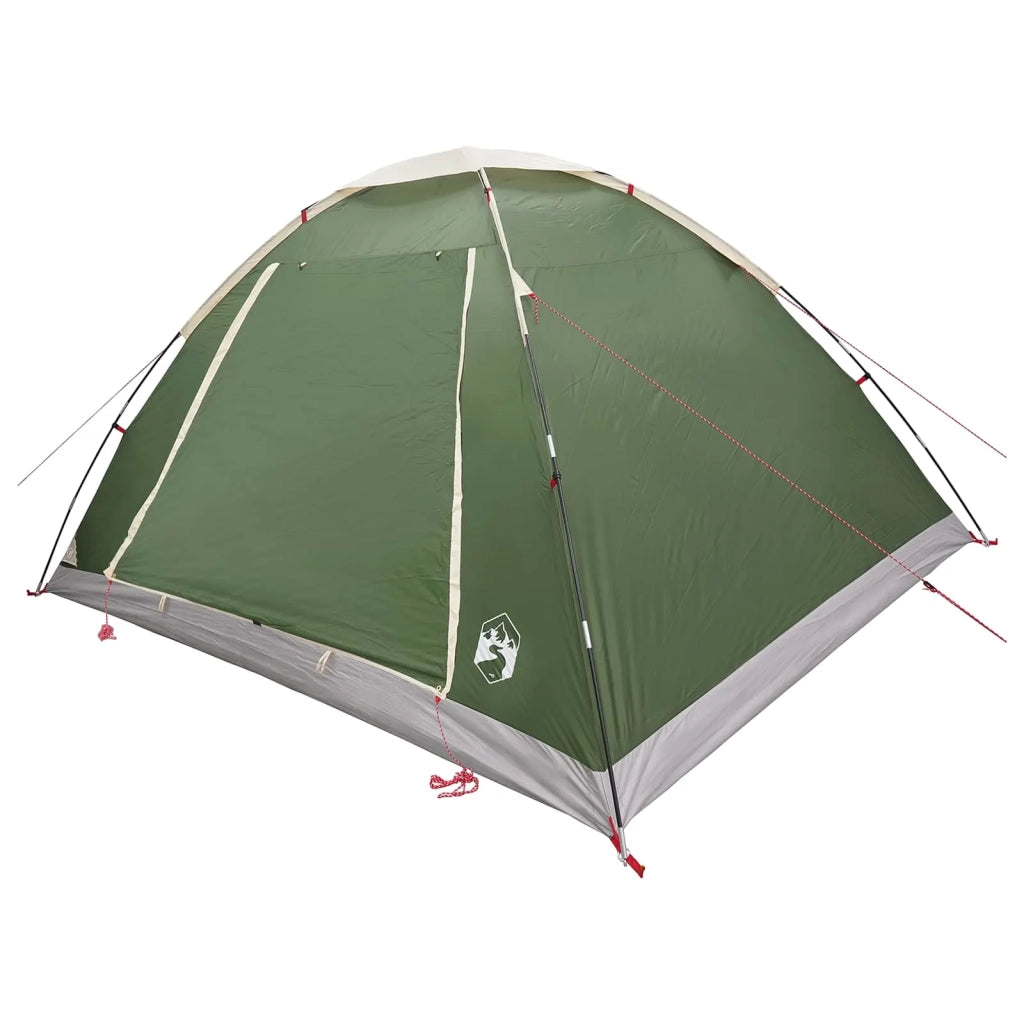 Tenda da campeggio Verde 6 persone Poliestere e Acciaio 42028652
