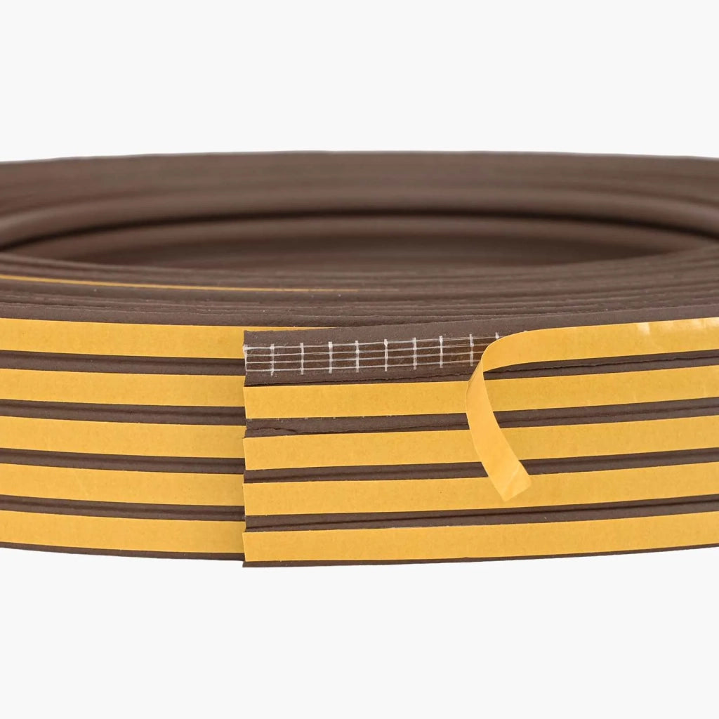 Nastro adesivo per finestre Marrone 10 x 6 mm 100 m 42038153