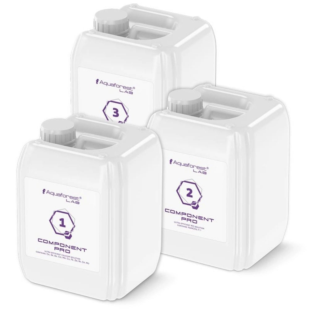 Aquaforest Lab Component Pro 3x5L -integratori per metodo Balling