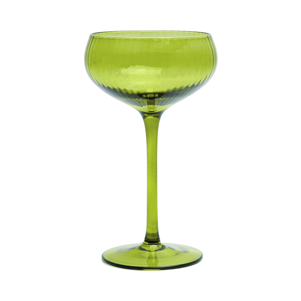 The Lou -  Bicchiere Coupe - Set Da 2 Colore Oliva