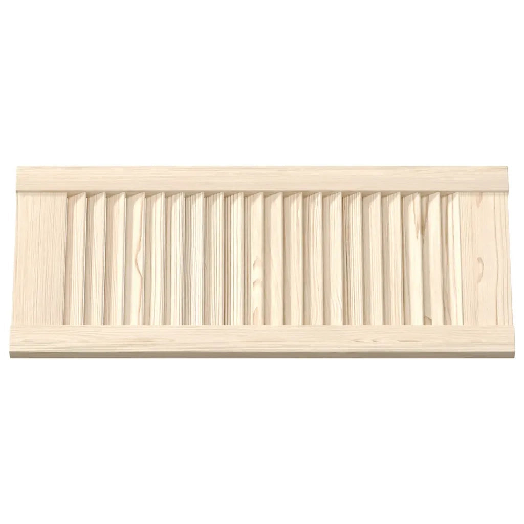 Anta con Design a Lamelle 69x29,5 cm in Legno di Pino CFW8550935