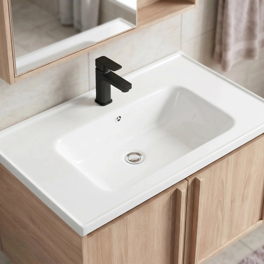 Set Di Mobili Da Bagno Con Lavabo Gama T25023 Bxm 80cm
