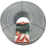 FUNE ANTIGIRO ZINCATA  D.MM  4 L.MT  25