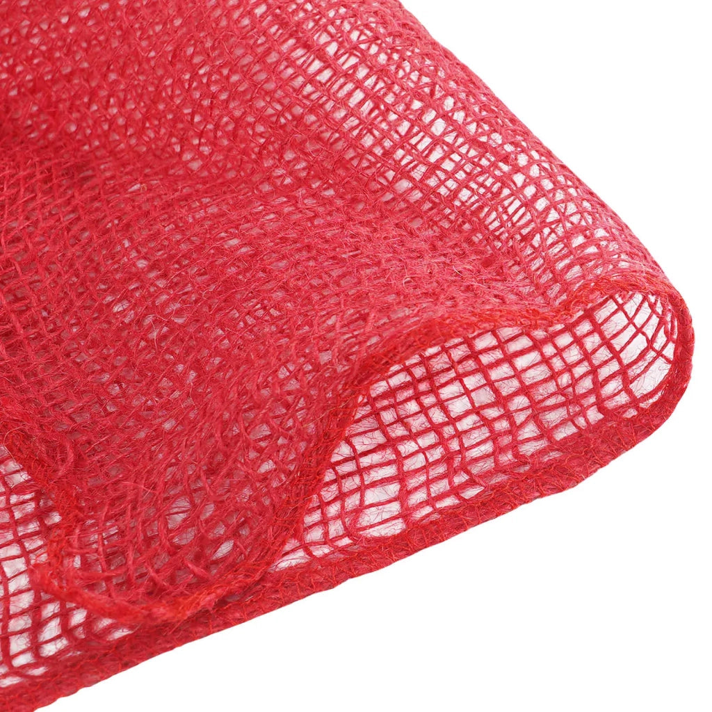 Rotolo di Juta 100 x 2500 cm Rosso 42012057