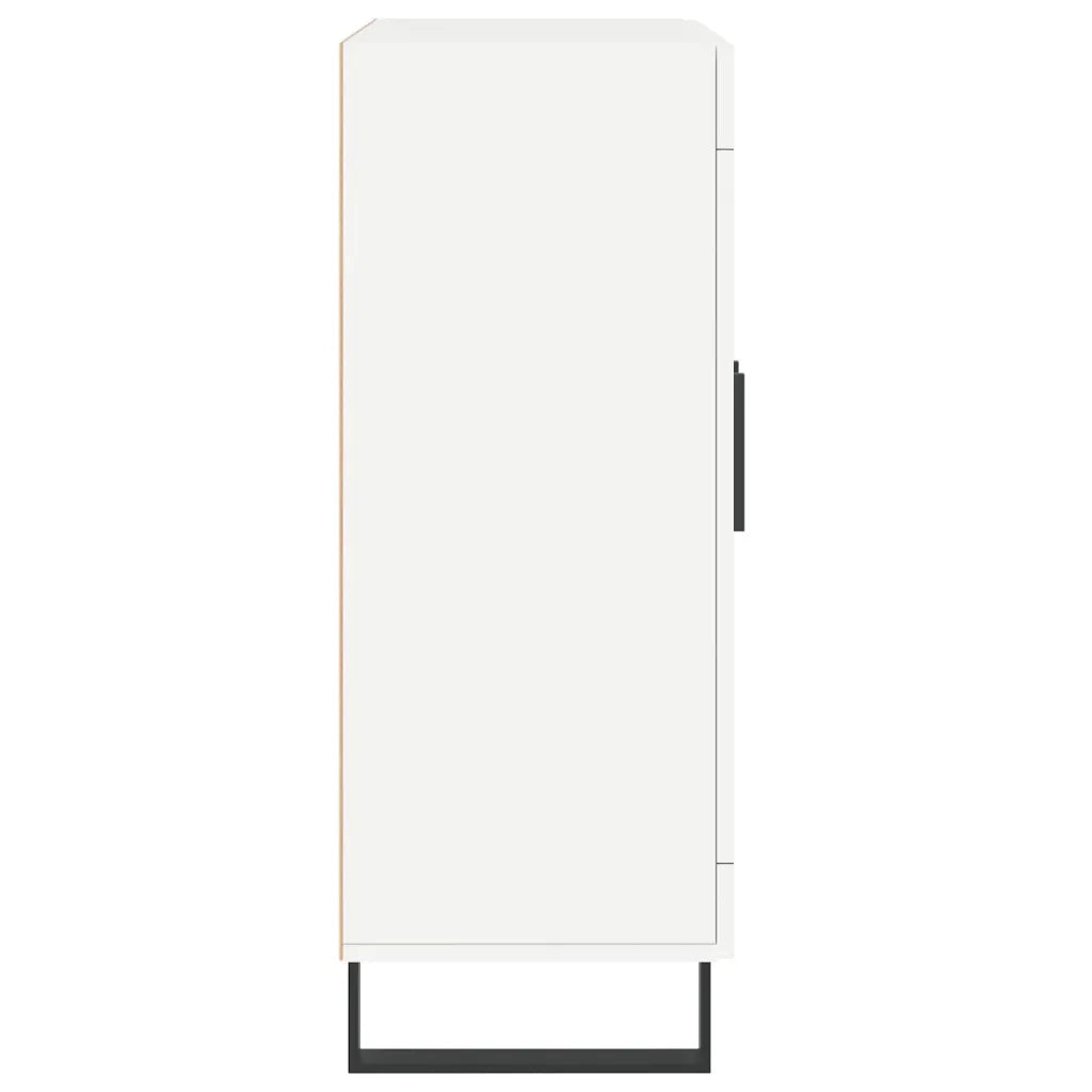 Credenza | Madia | Buffet da pranzo | Armadio da pranzo Bianca 69,5x34x90 cm in Legno Multistrato