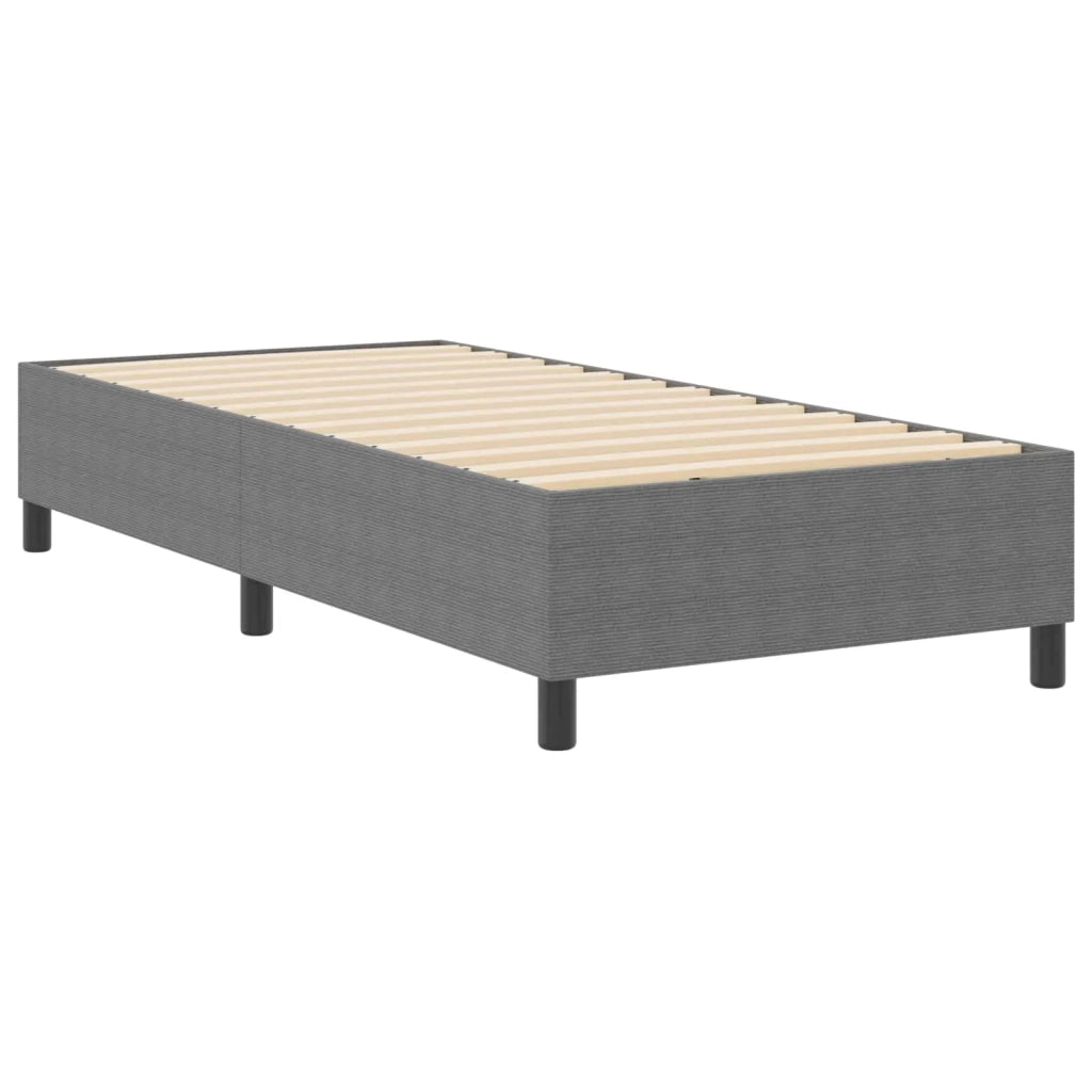 Struttura letto piattaforma-Giroletto-Rete del Letto Grigio chiaro 80 x 200 cm