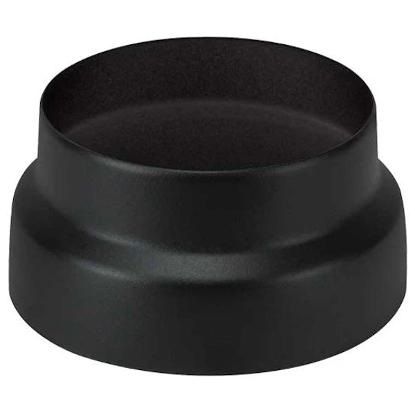 RIDUZIONE SMALTATA 'CLASSIC' Ø 150-130 mm - Col. nero - SAVE