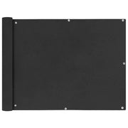 Schermo per balcone schermo per la privacy tessuto Oxford 90 x 400 cm antracite 02_0010182